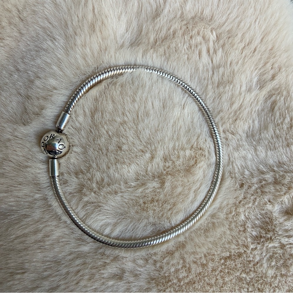 Pandora Moments Snake Chain Bracelet size 7.9 in